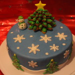 Tarta de navidad